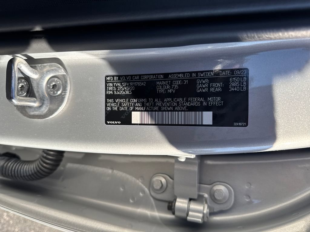 Used 2024 Volvo XC90 B5 Core w/ Protection Package Premier image 34