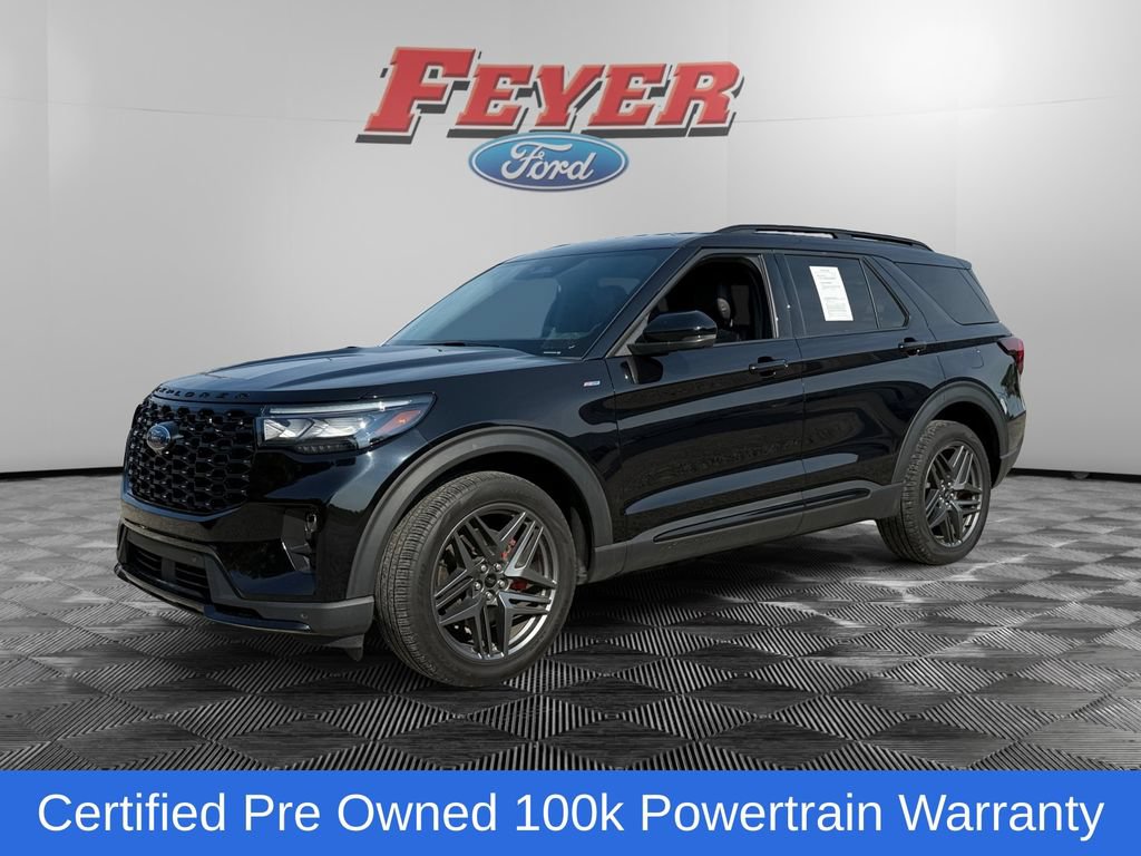 Certified 2025 Ford Explorer ST-Line w/ ST-Line Street Pack