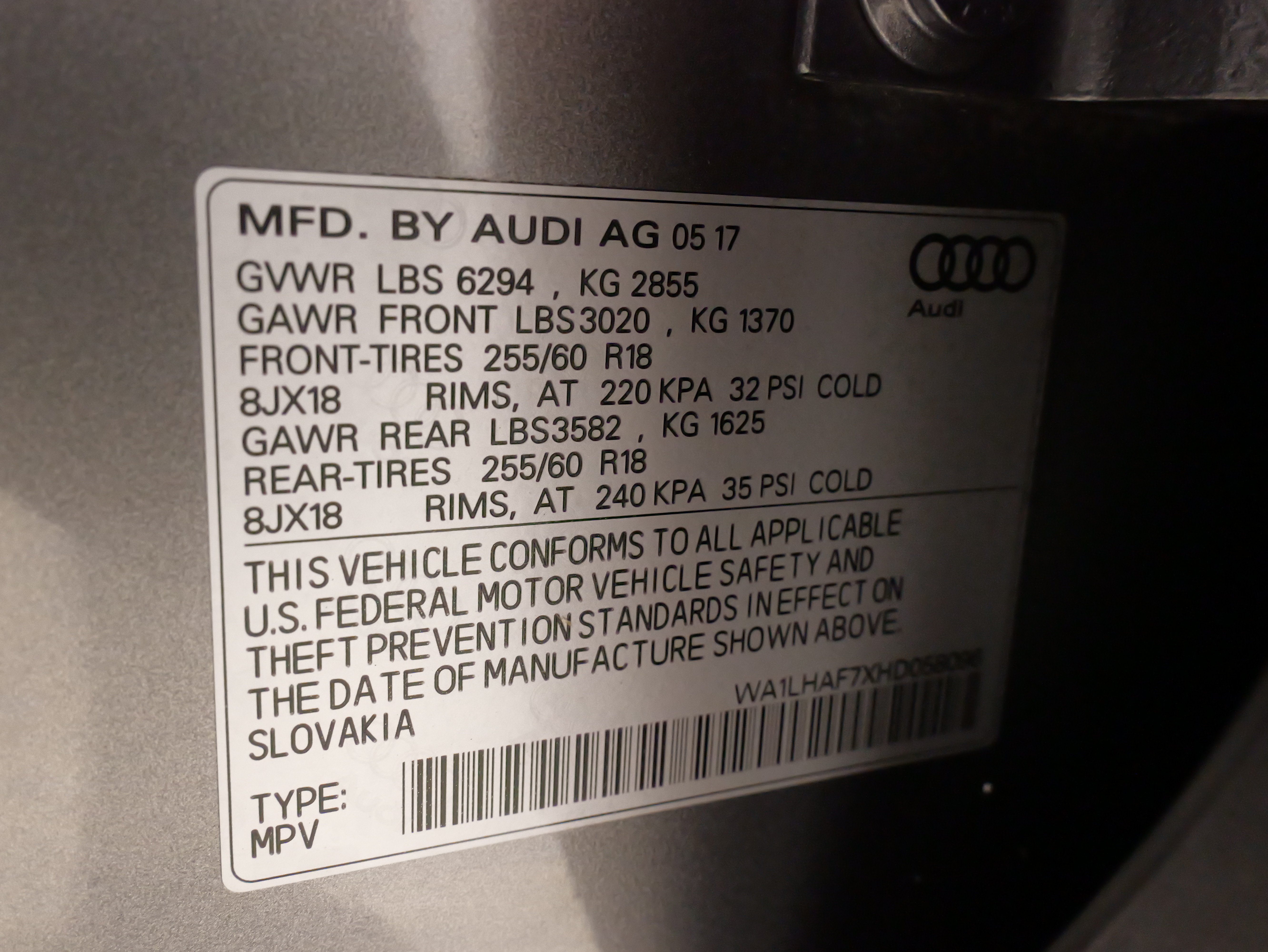 Used 2017 Audi Q7 2.0T Premium Plus w/ Premium Plus Package AWD/4WD image 59