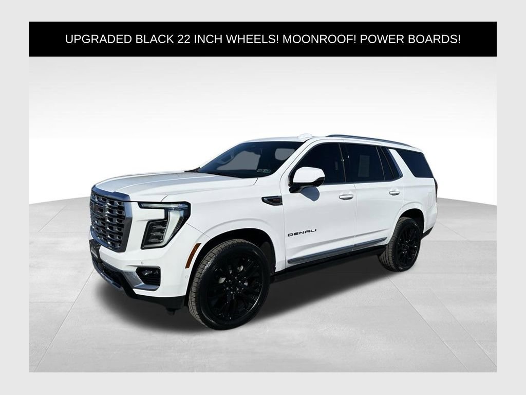 Used 2025 GMC Yukon Denali w/ Sun & Power Step Package image 1
