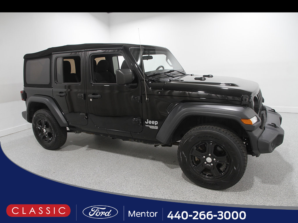 Used 2018 Jeep Wrangler Unlimited Sport S AWD/4WD image 1