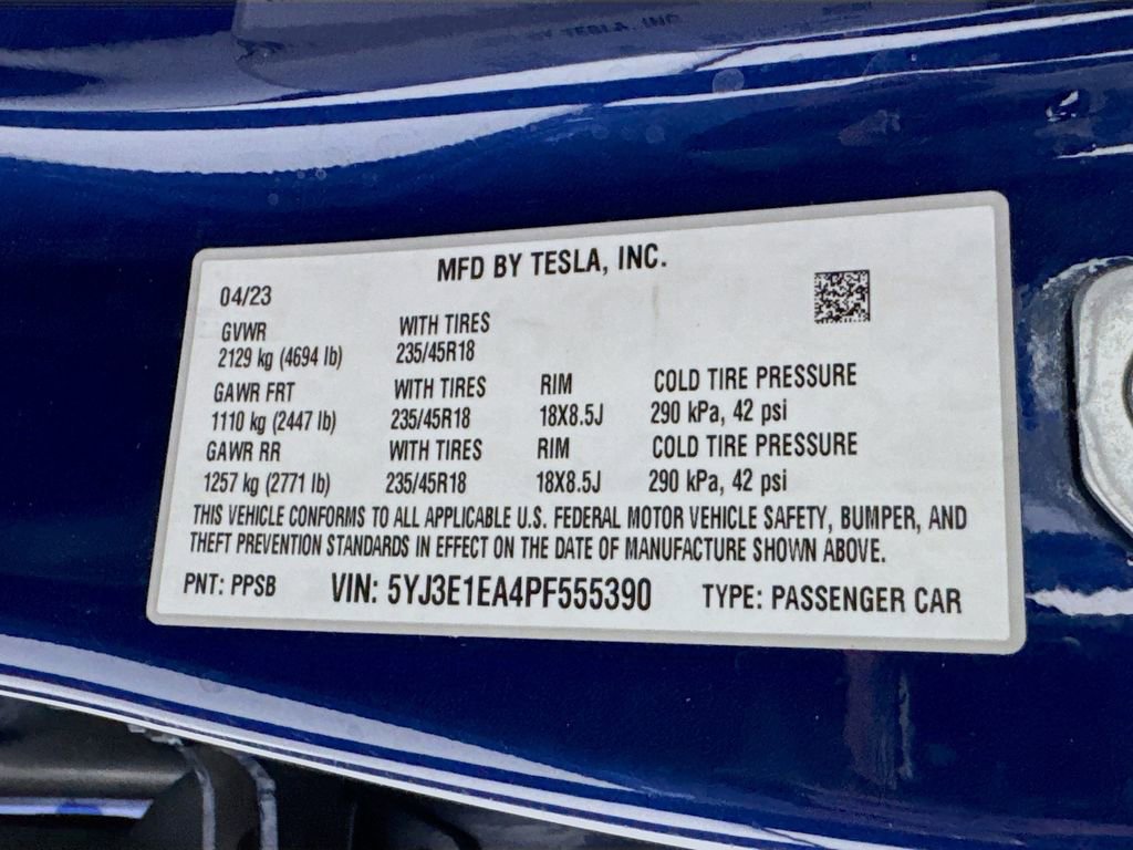 Used 2023 Tesla Model 3 Standard Range RWD image 49