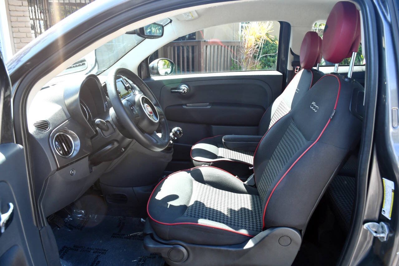 Used 2017 FIAT 500 Pop w/ Sport Appearance Package FWD image 21