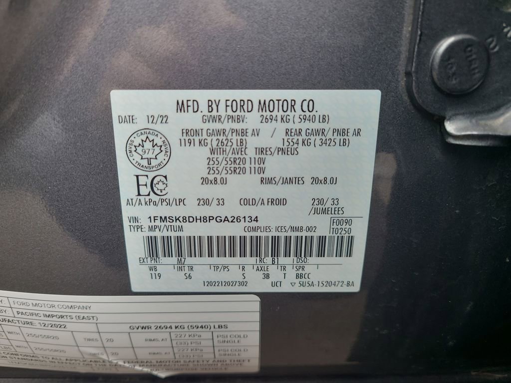 Used 2023 Ford Explorer XLT image 44