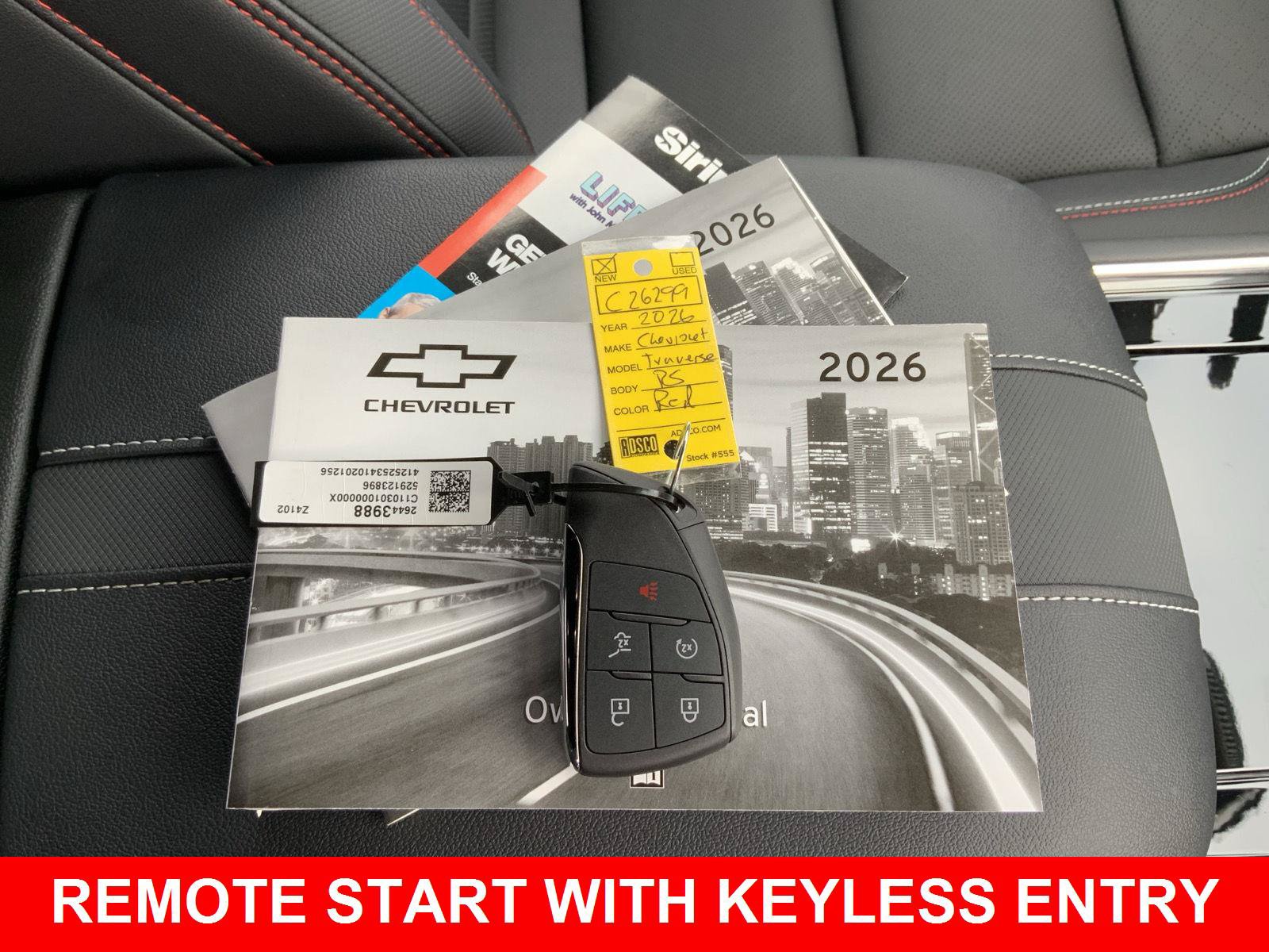 New 2026 Chevrolet Traverse RS w/ LPO, Floor Liner Package FWD image 63