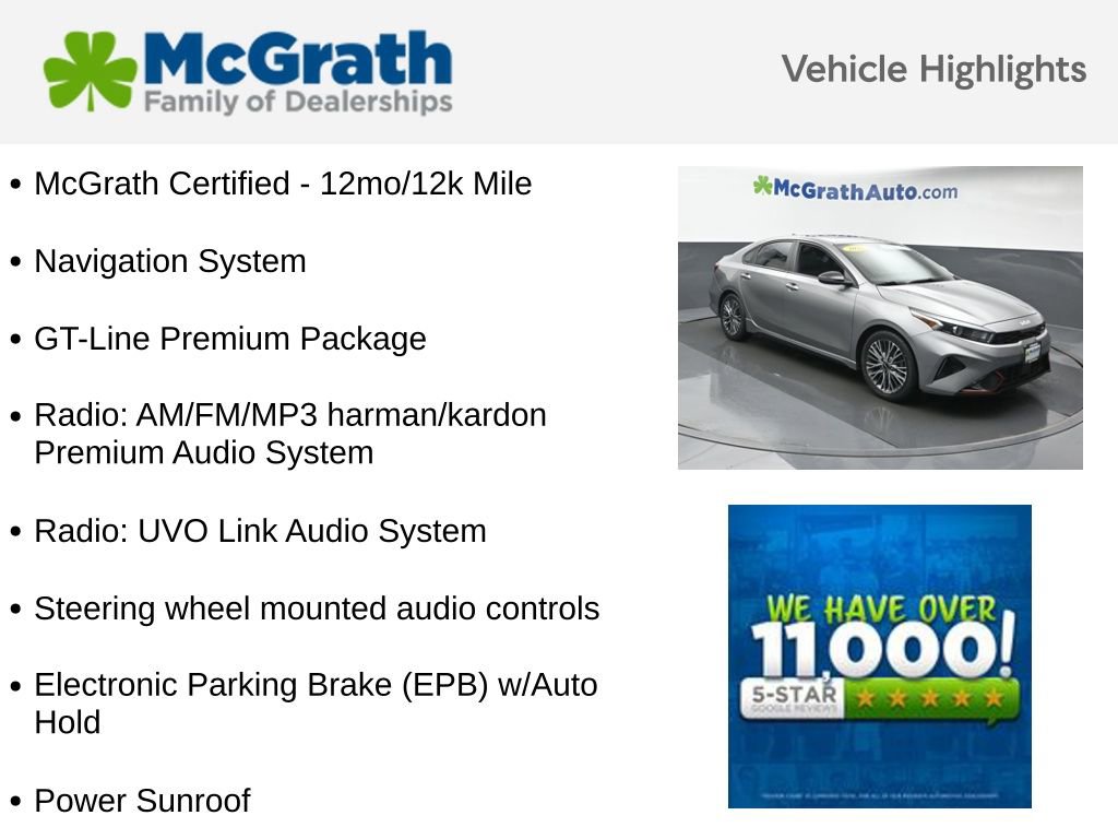 Used 2022 Kia Forte GT-Line w/ GT-Line Premium Package image 5