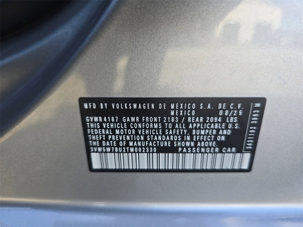 New 2026 Volkswagen Jetta S image 24