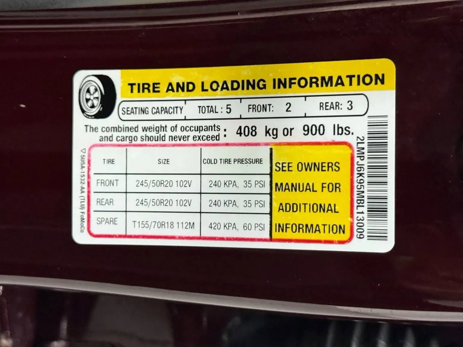 Used 2021 Lincoln Nautilus Reserve w/ Class II Trailer Tow Package image 55