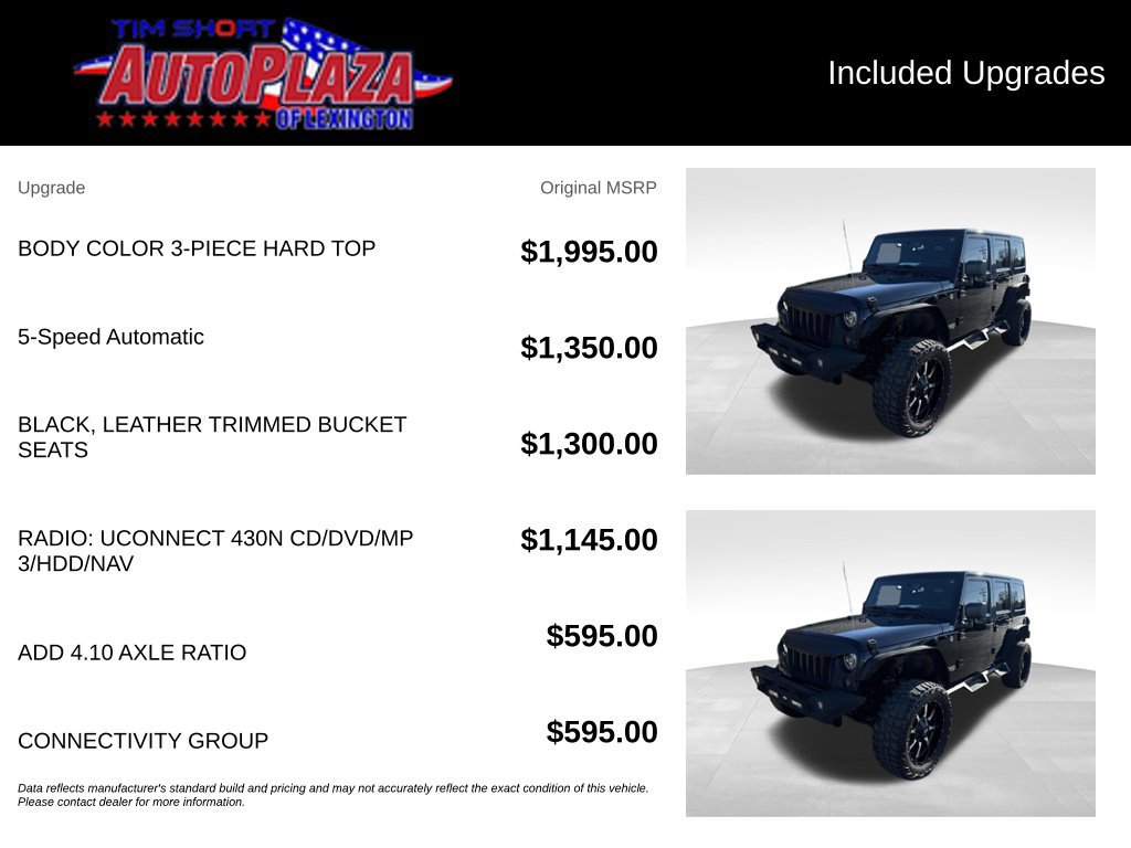 Used 2015 Jeep Wrangler Unlimited Rubicon w/ Connectivity Group AWD/4WD image 22
