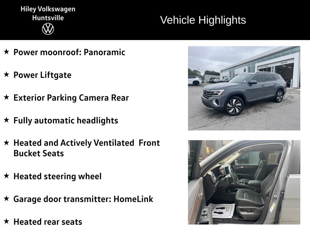 Certified 2026 Volkswagen Atlas SEL AWD/4WD image 13