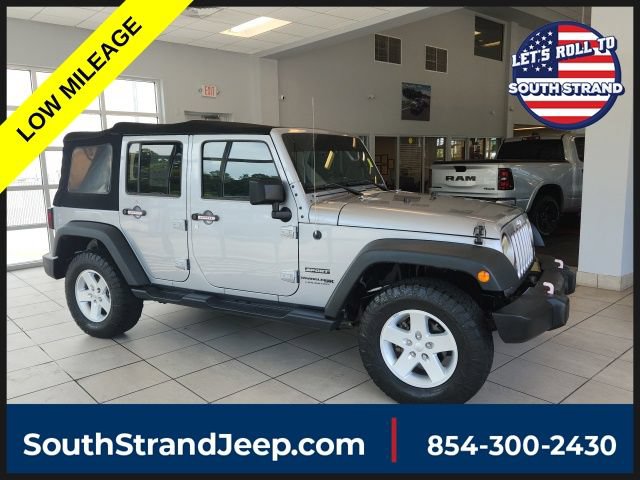 Certified 2018 Jeep Wrangler Unlimited Sport S