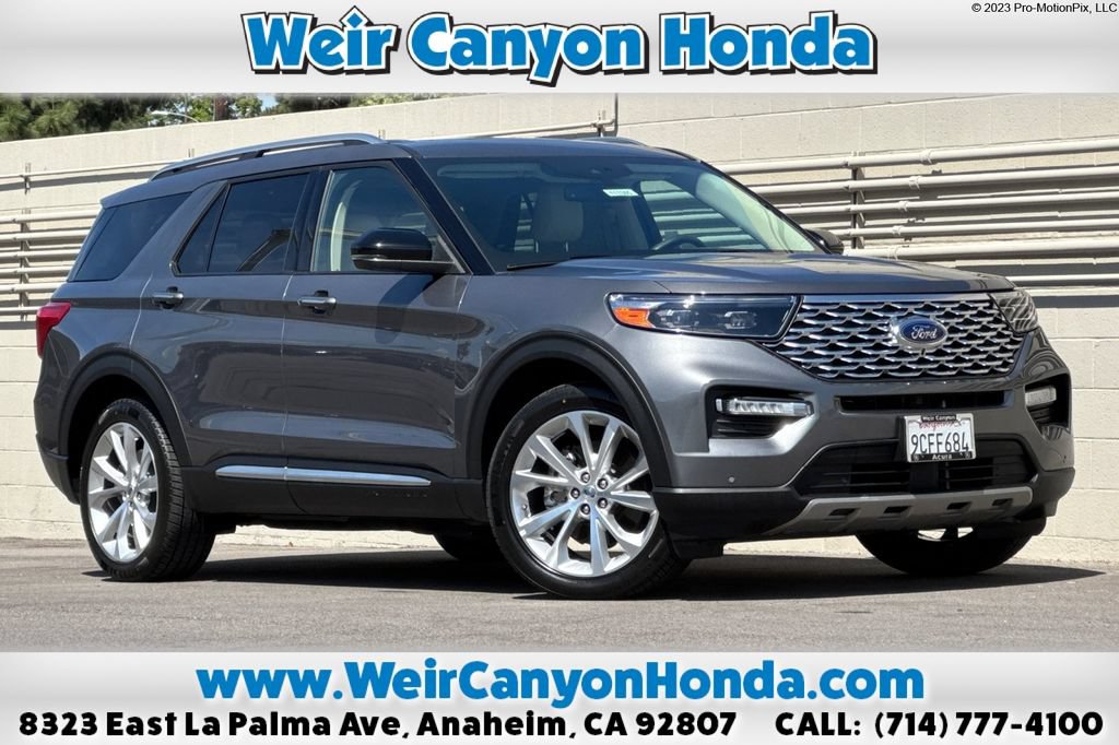 Used 2022 Ford Explorer Platinum w/ Class IV Trailer Tow Package RWD image 1