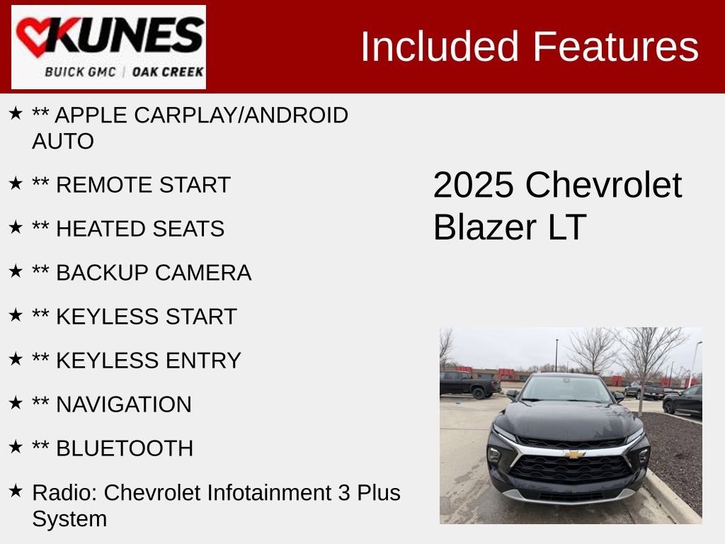 Used 2025 Chevrolet Blazer LT FWD image 2