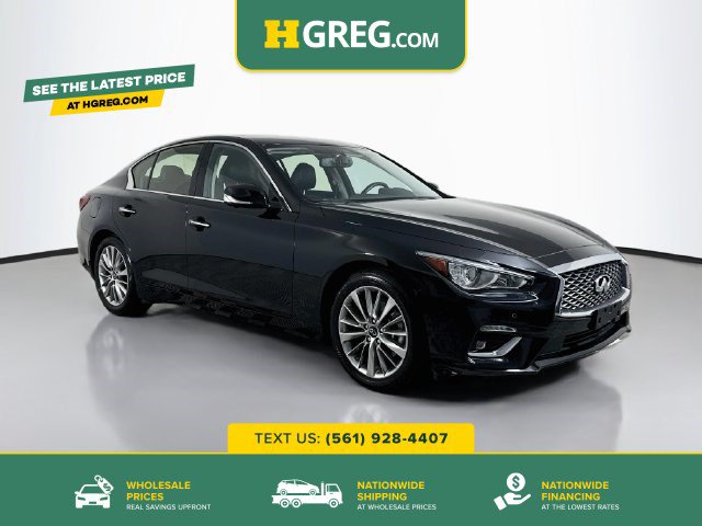 Used 2024 INFINITI Q50 Luxe AWD/4WD image 1