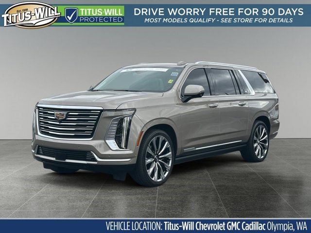 Certified 2025 Cadillac Escalade ESV Premium Luxury Platinum