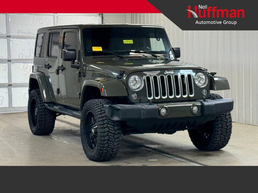 Used 2016 Jeep Wrangler Unlimited Sahara w/ Dual Top Group AWD/4WD image 1