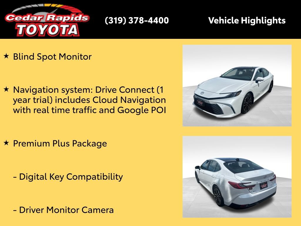 Certified 2026 Toyota Camry XLE w/ Premium Plus Package FWD image 23