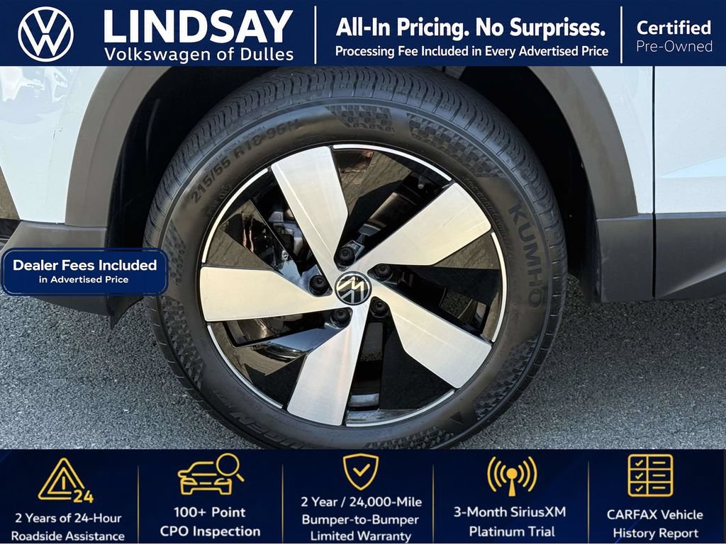 Certified 2024 Volkswagen Taos S AWD/4WD image 9