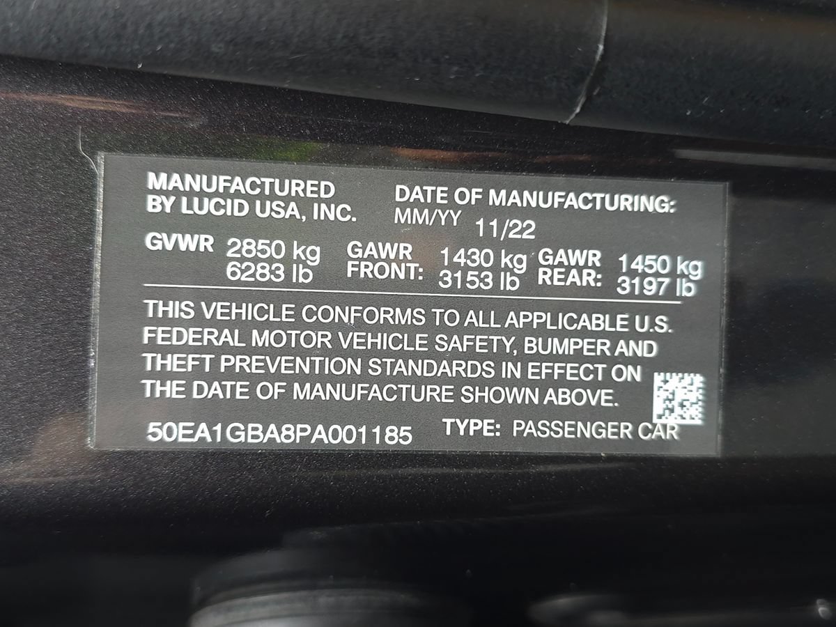 Used 2023 Lucid Air Grand Touring AWD/4WD image 59