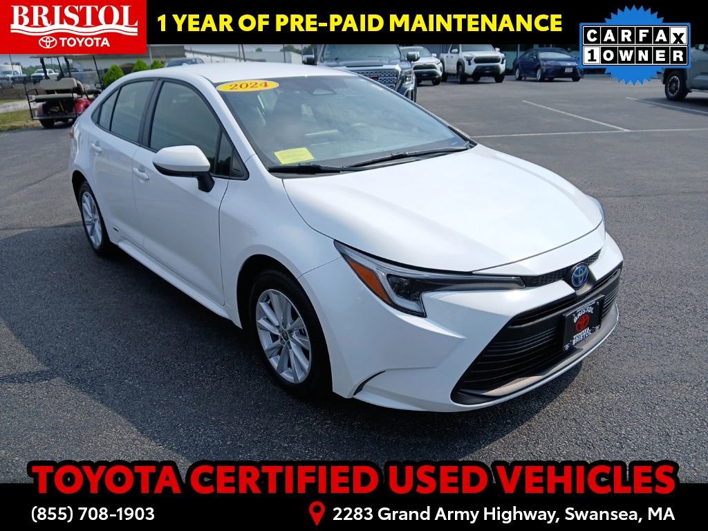 Certified 2024 Toyota Corolla LE w/ LE Convenience Package