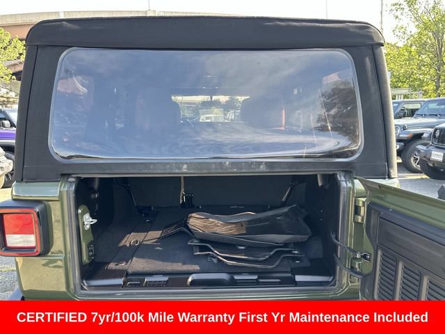 Certified 2022 Jeep Wrangler Unlimited Sport AWD/4WD image 15