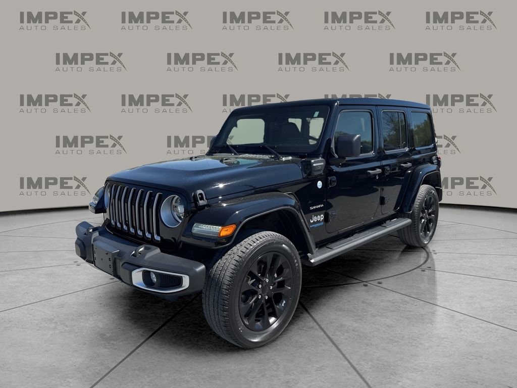 Used 2021 Jeep Wrangler Unlimited Sahara w/ Cold Weather Group image 1