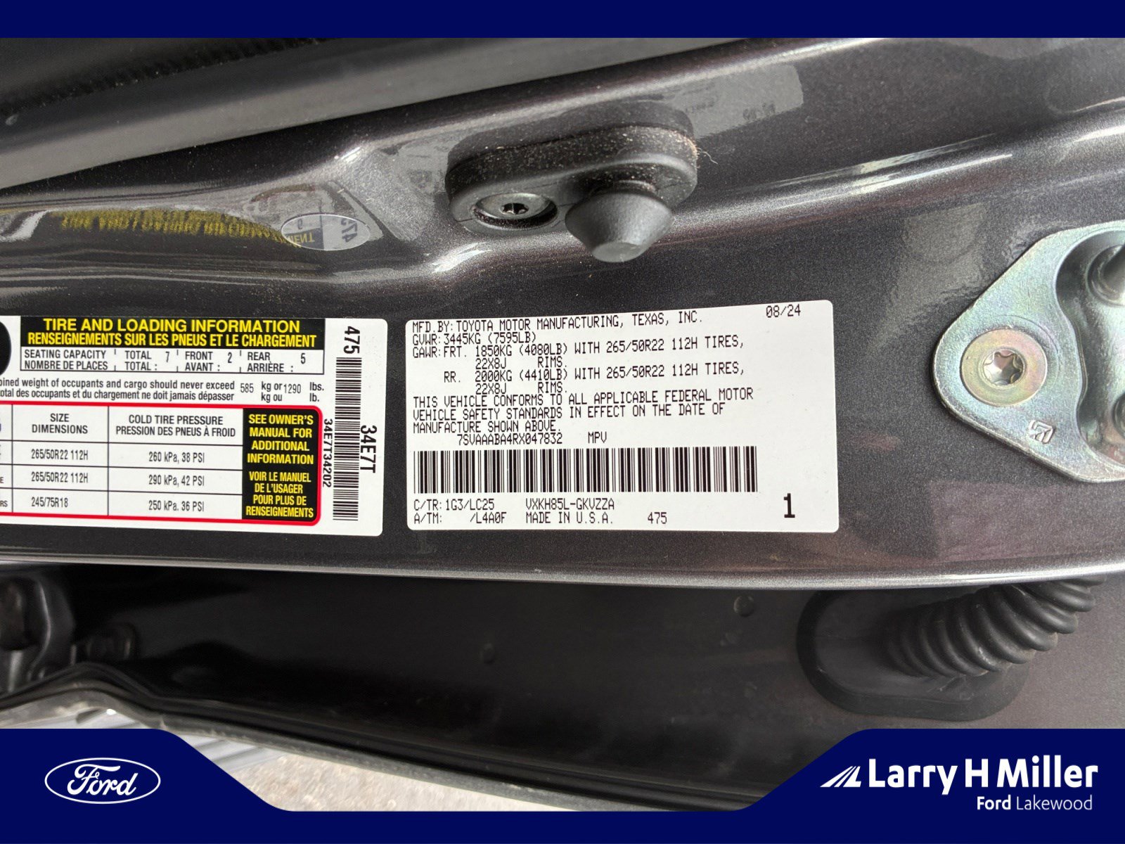 Used 2024 Toyota Sequoia Capstone image 25