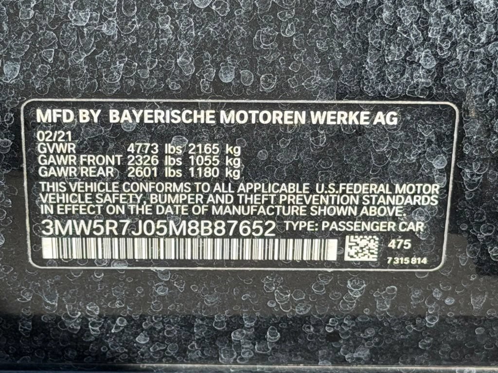 Used 2021 BMW 330i xDrive Sedan w/ Convenience Package AWD/4WD image 35