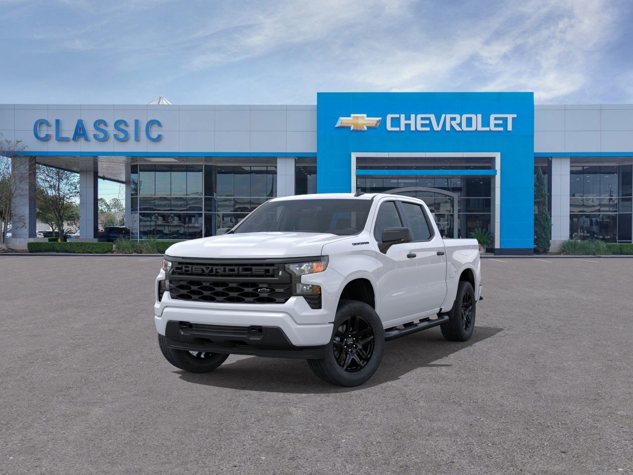 New 2024 Chevrolet Silverado 1500 Custom w/ LPO, Dark Essentials Package RWD image 8
