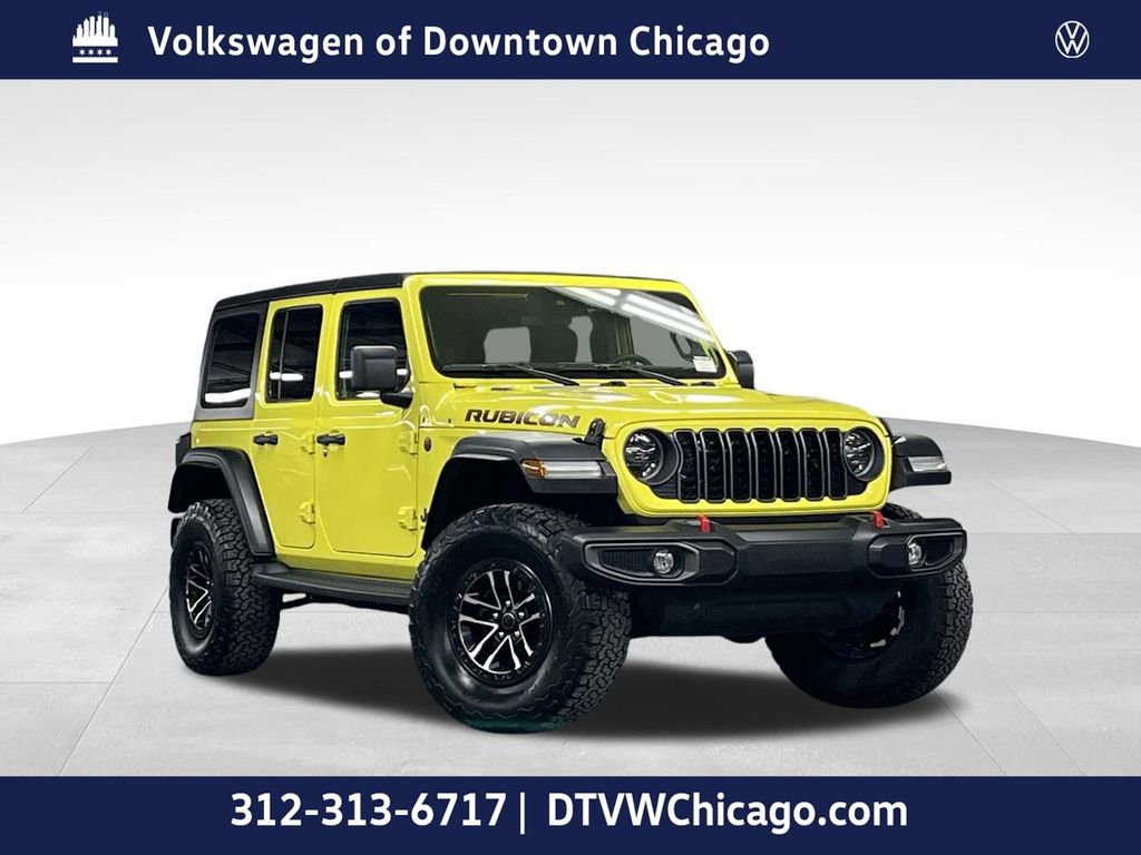 Used 2024 Jeep Wrangler Unlimited Rubicon w/ XTREMEE 35" Tire Package image 1