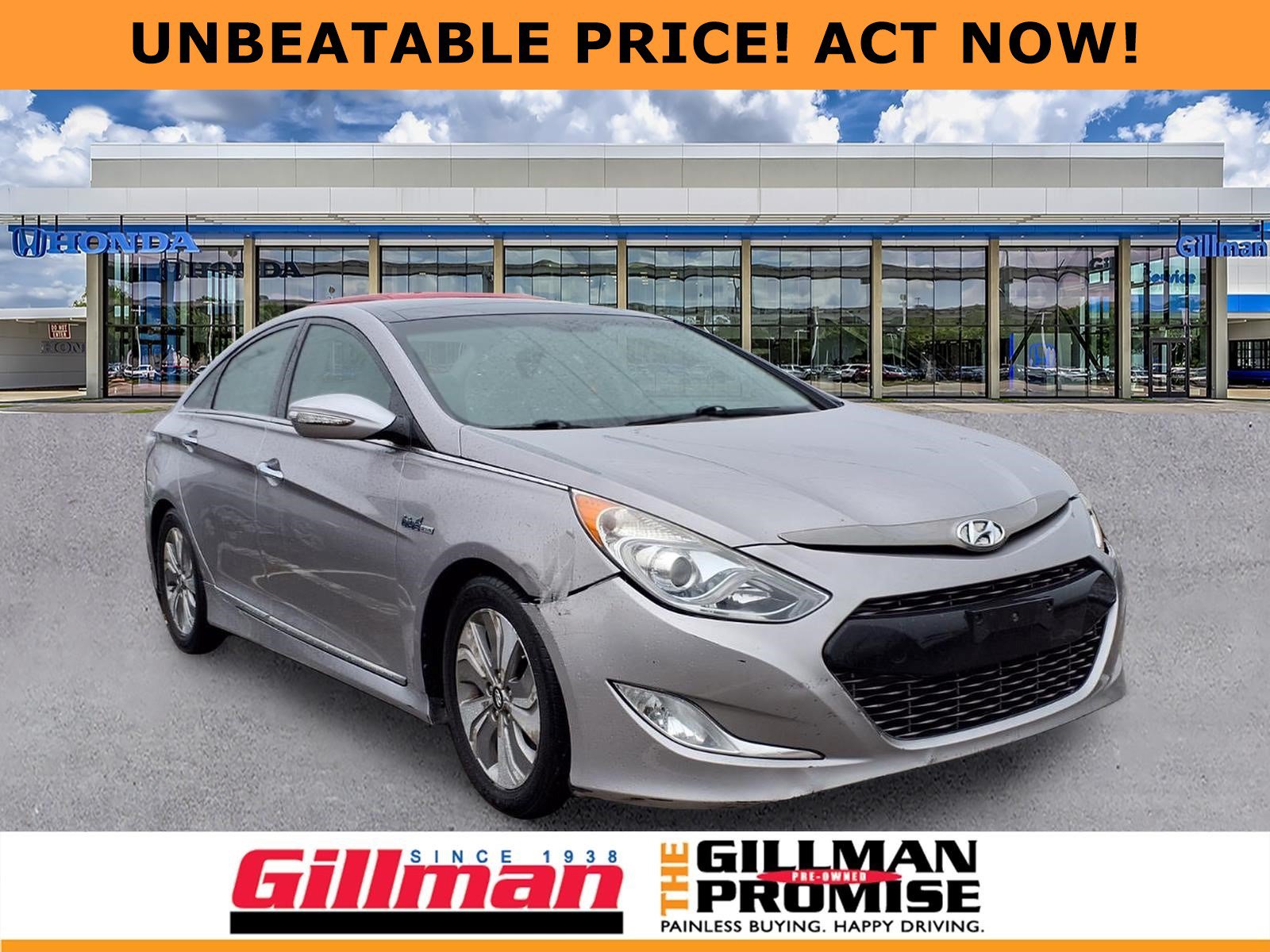 Used 2014 Hyundai Sonata Limited w/ Panoramic Sunroof Package 02 FWD image 1