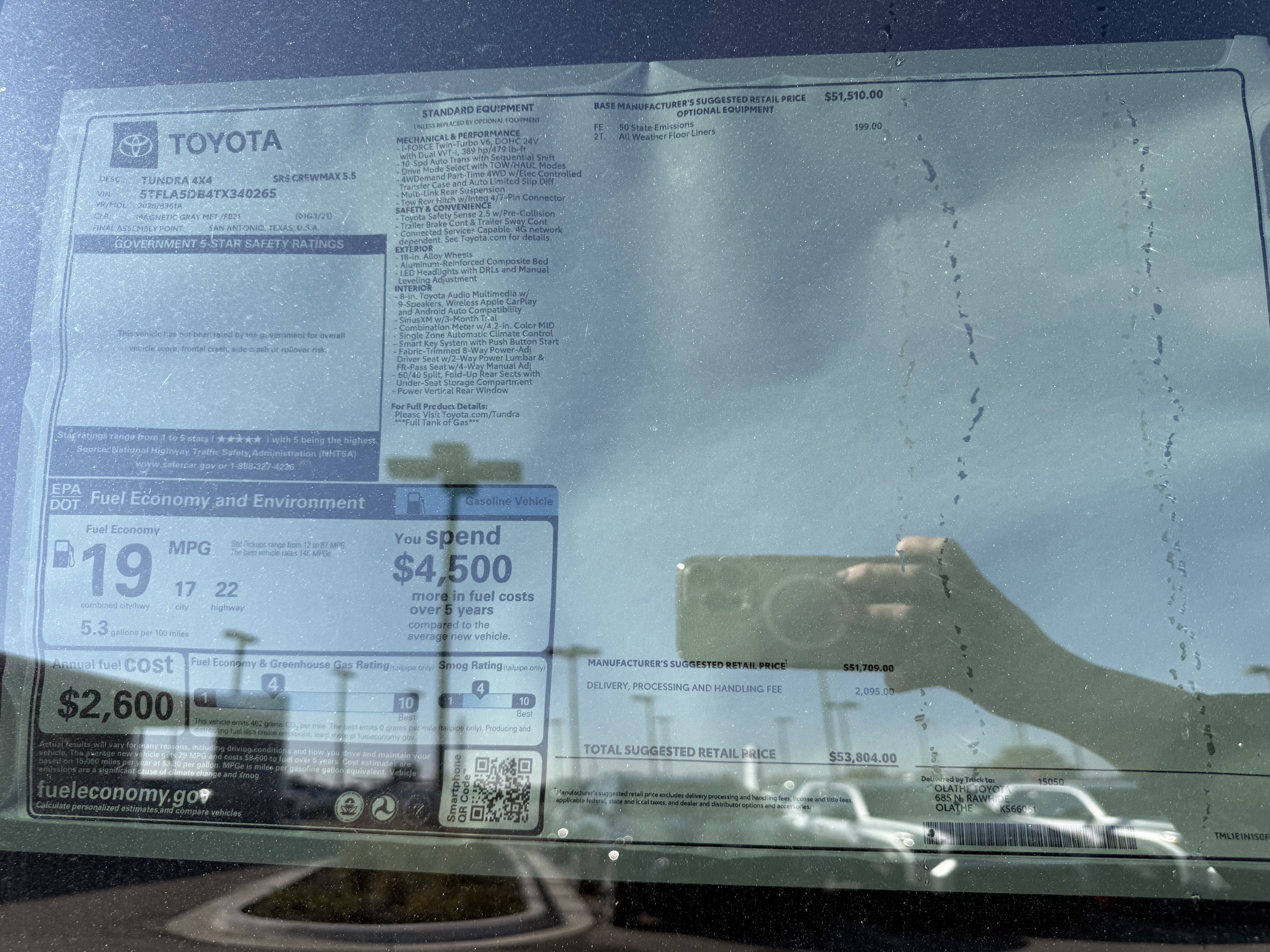 New 2026 Toyota Tundra SR5 image 2