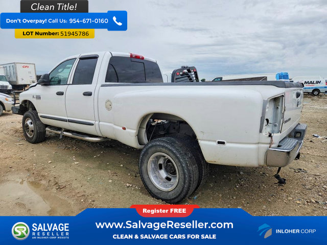 Used 2007 Dodge Ram 3500 Truck SLT AWD/4WD image 3