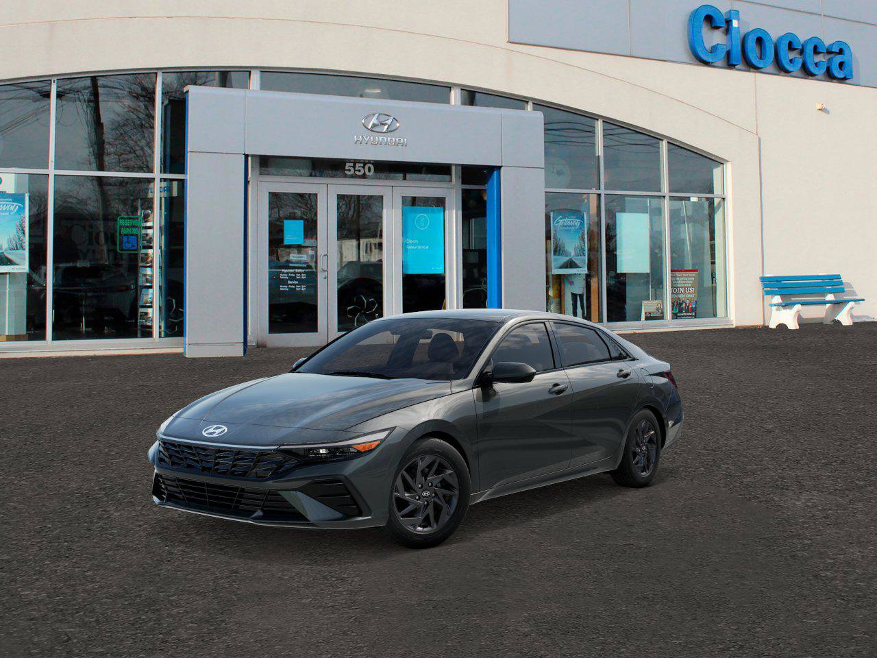 New 2026 Hyundai Elantra Blue w/ Cargo Package