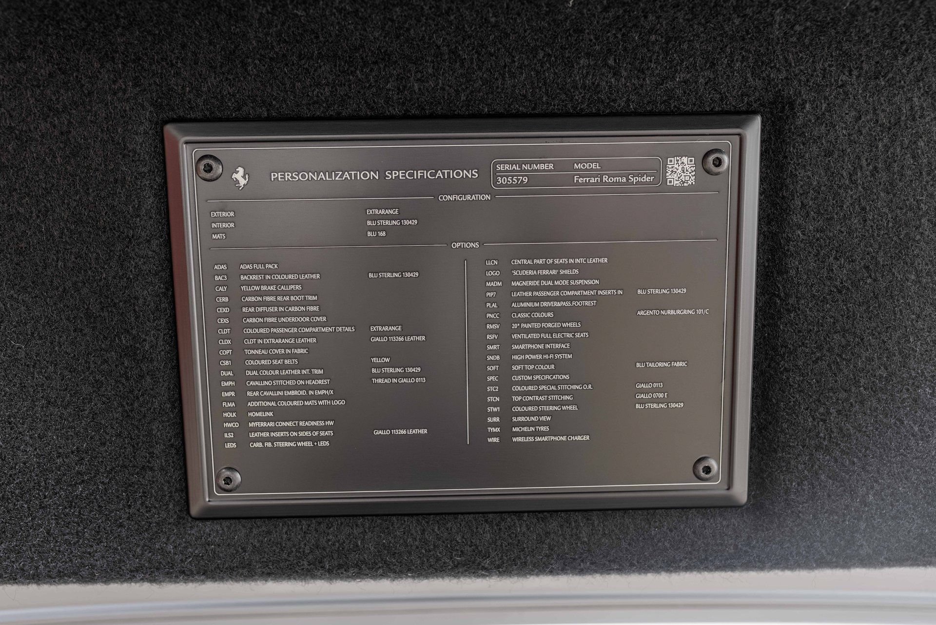 Certified 2024 Ferrari Roma Spider RWD image 20