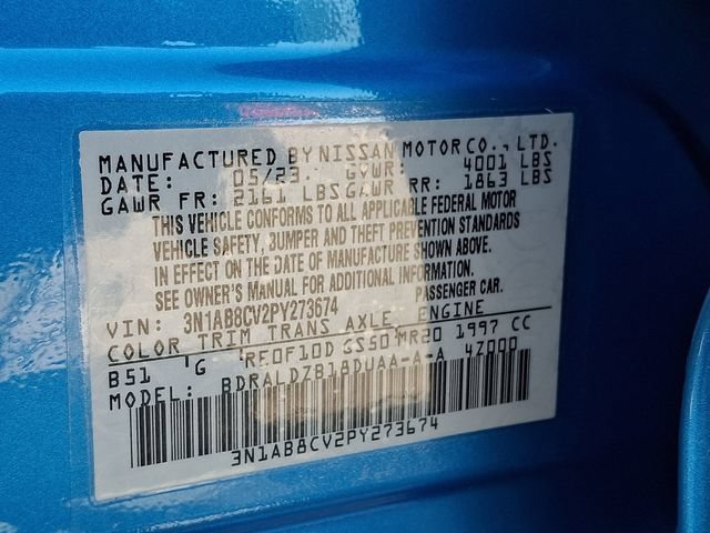 Used 2023 Nissan Sentra SV w/ All-Weather Package FWD image 25