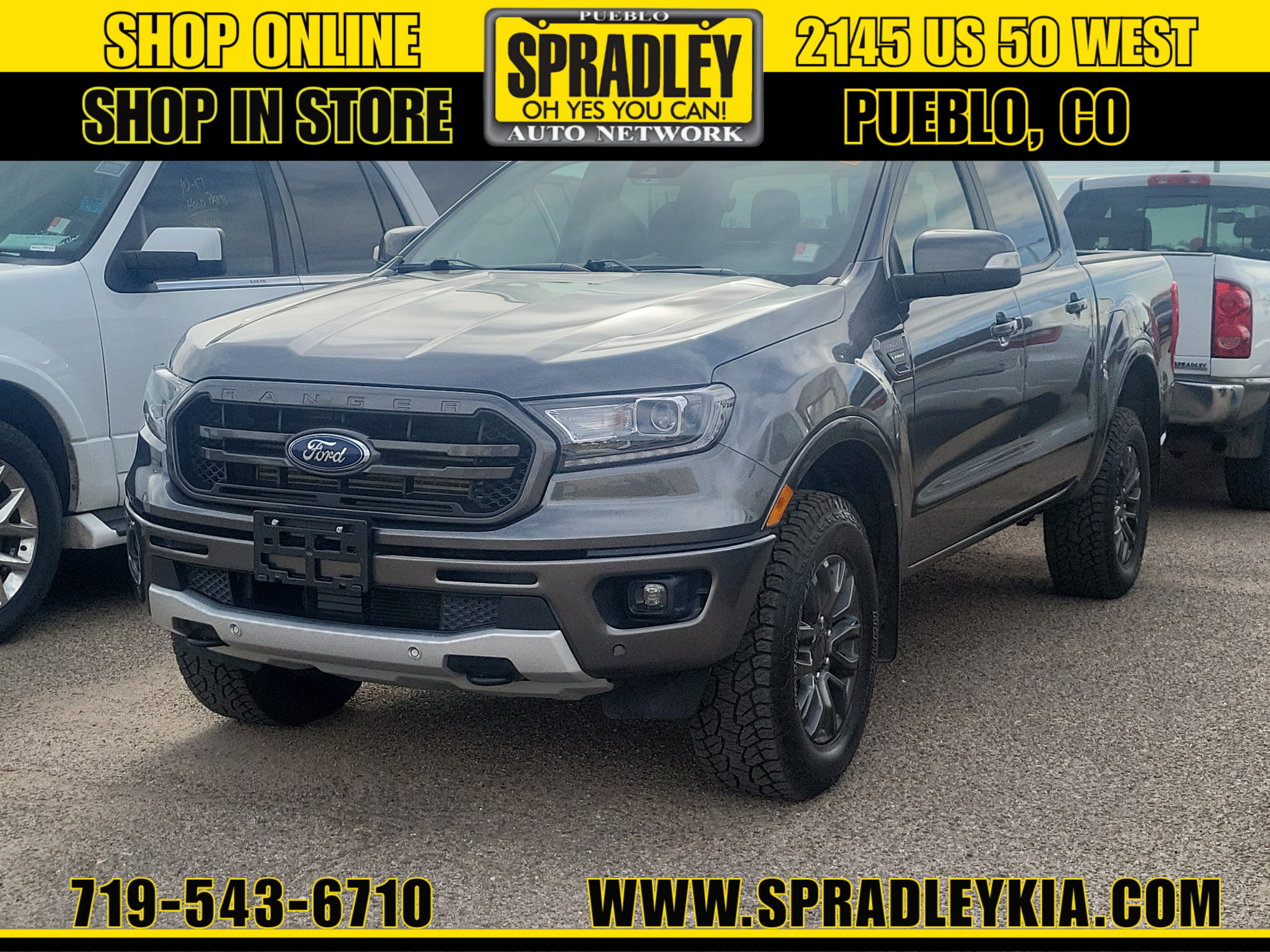 Used 2020 Ford Ranger Lariat w/ Equipment Group 501A Mid