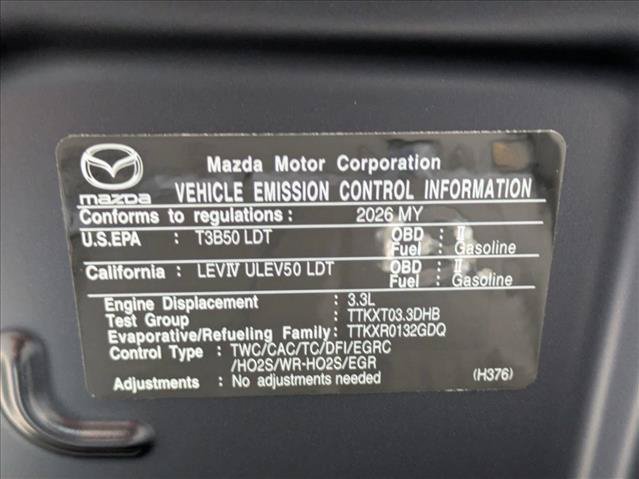 New 2026 MAZDA CX-90 3.3 Turbo w/ Premium Sport Pkg AWD/4WD image 17