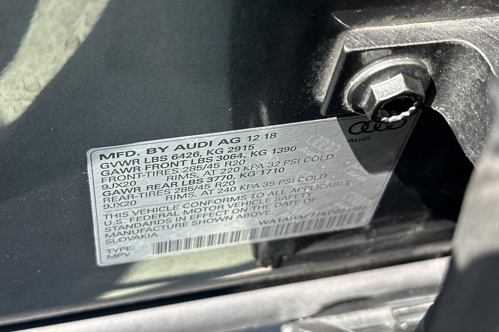 Used 2019 Audi Q7 2.0T Premium w/ Convenience Package AWD/4WD image 29