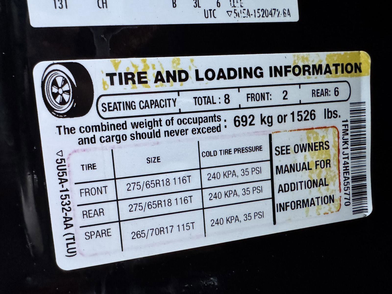 Used 2017 Ford Expedition EL XLT image 43