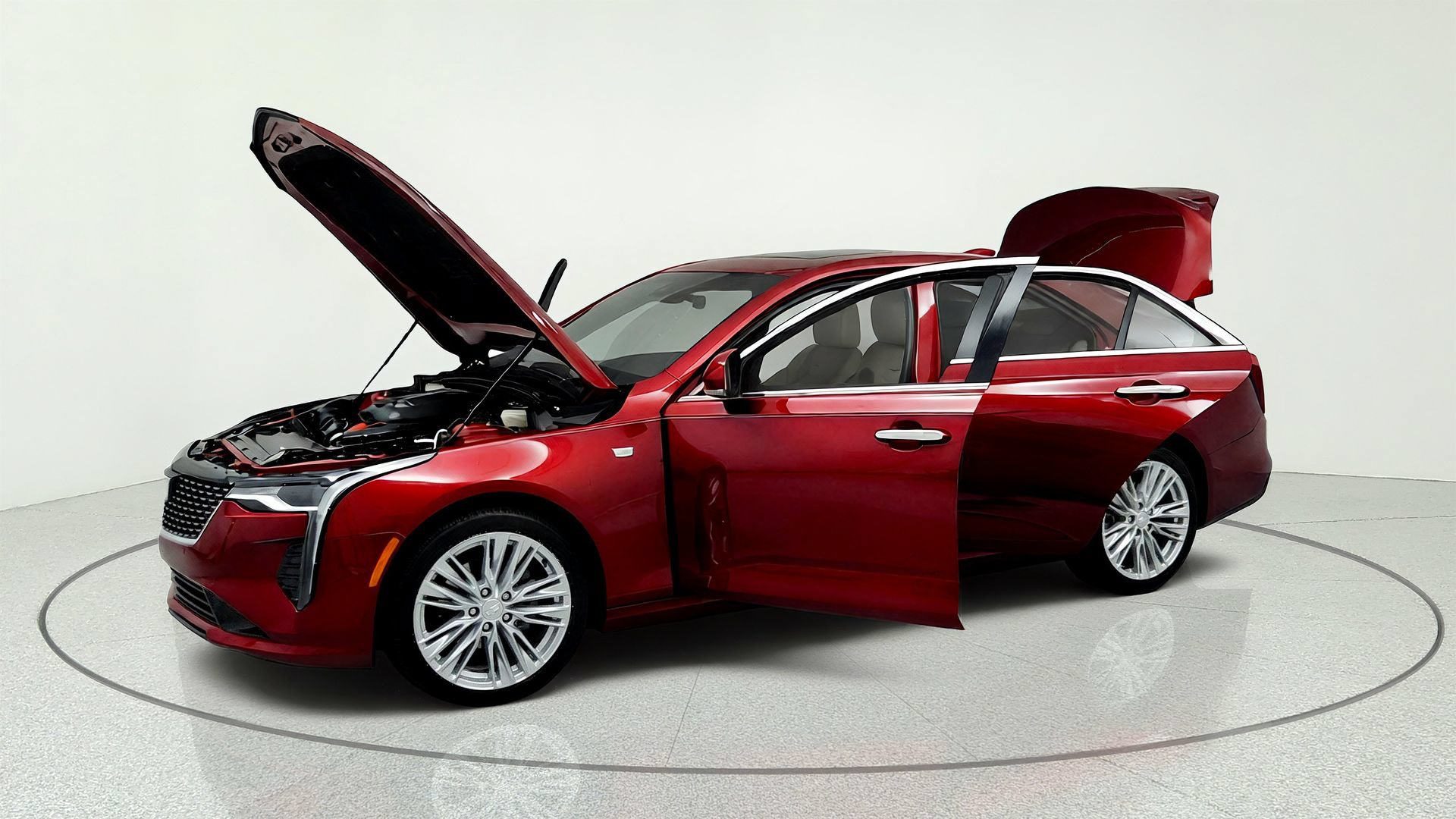 Certified 2024 Cadillac CT4 Premium Luxury AWD/4WD image 9