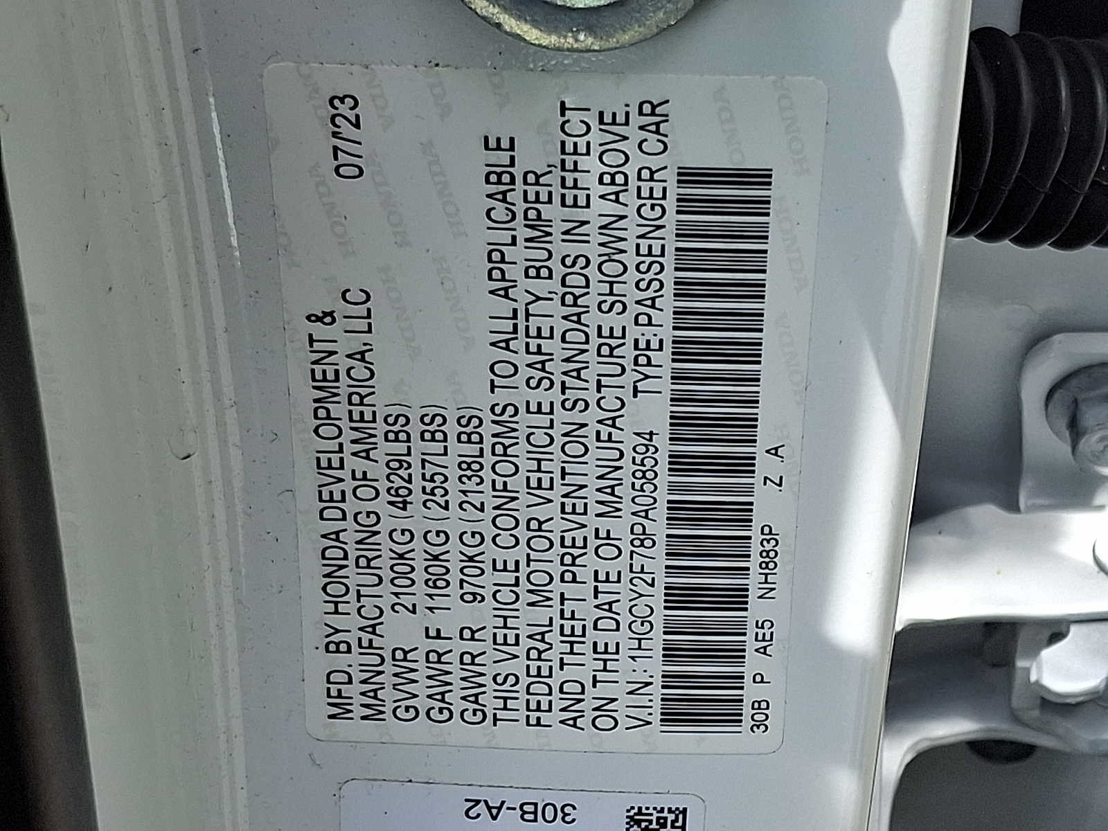 Used 2023 Honda Accord Sport image 27