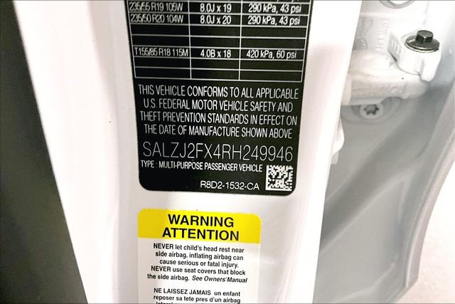 Certified 2024 Land Rover Range Rover Evoque S AWD/4WD image 34