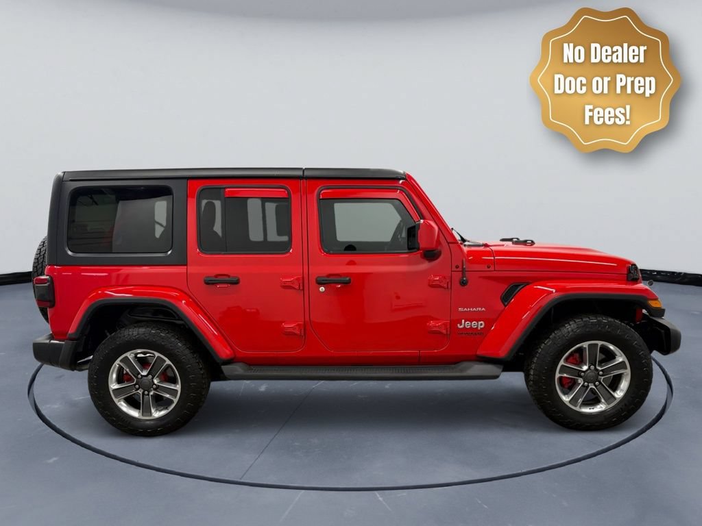 Used 2019 Jeep Wrangler Unlimited Sahara w/ Safety Group AWD/4WD image 1