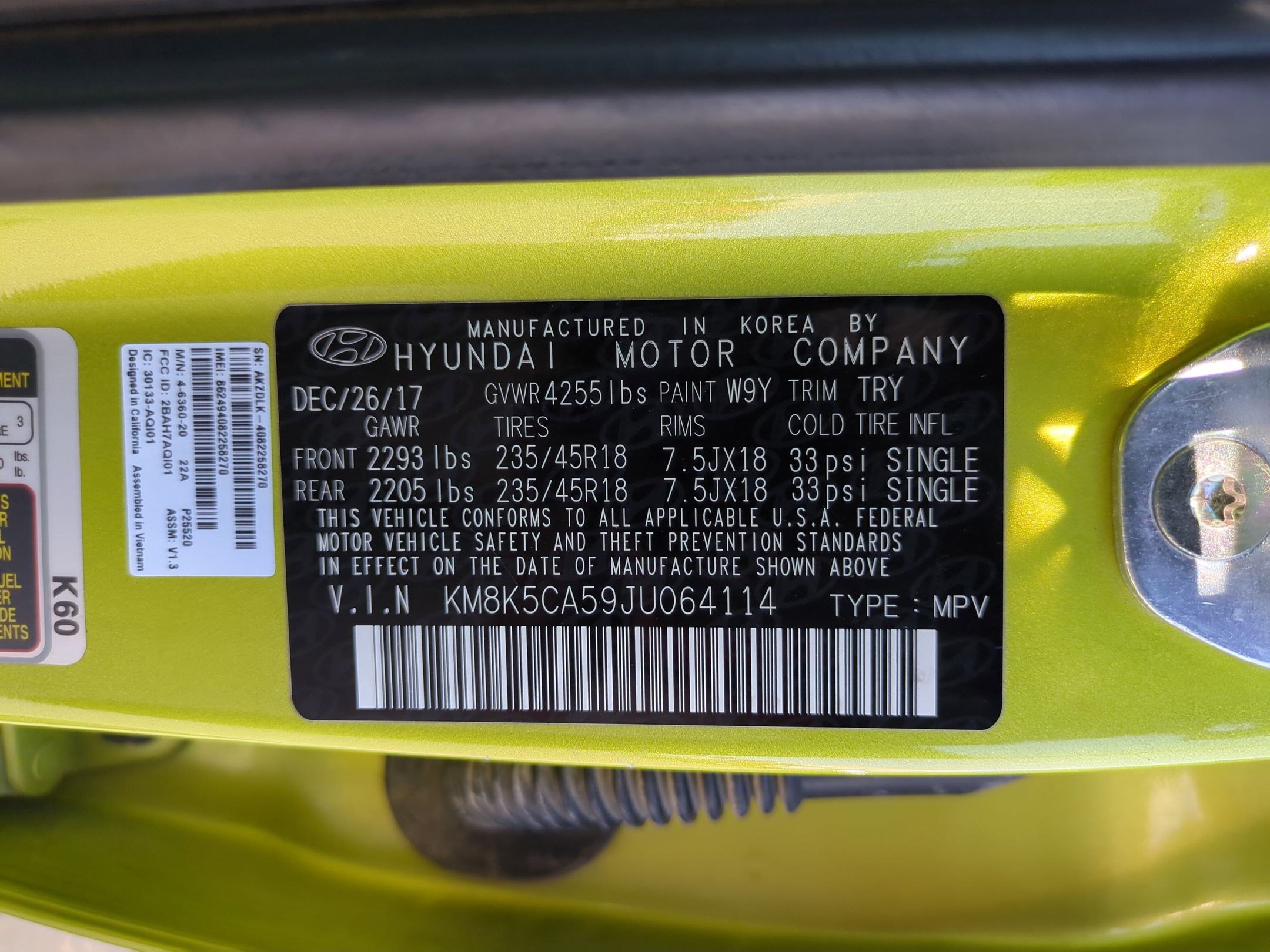 Used 2018 Hyundai Kona Ultimate image 35