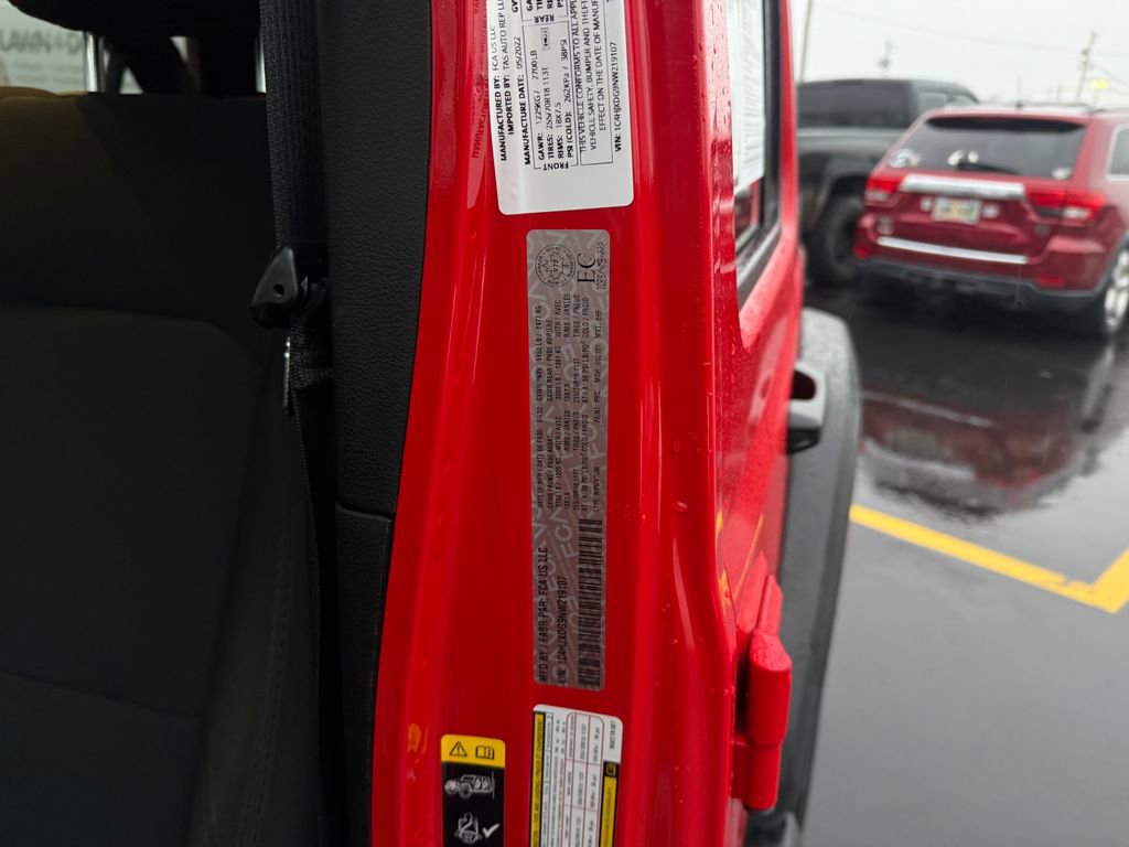 Used 2022 Jeep Wrangler Unlimited Sport image 30