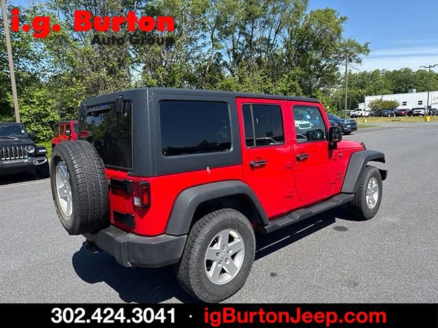 Used 2015 Jeep Wrangler Unlimited Sport w/ Quick Order Package 24S AWD/4WD image 3