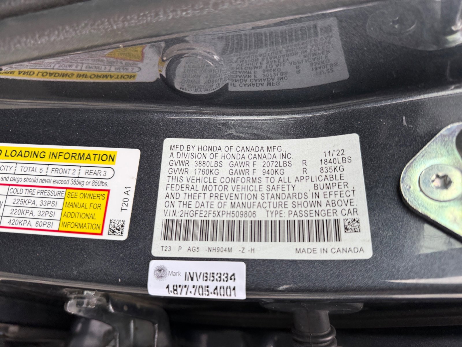 Used 2023 Honda Civic Sport image 25