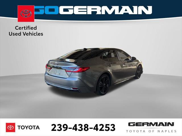 Certified 2025 Toyota Camry XSE FWD image 7
