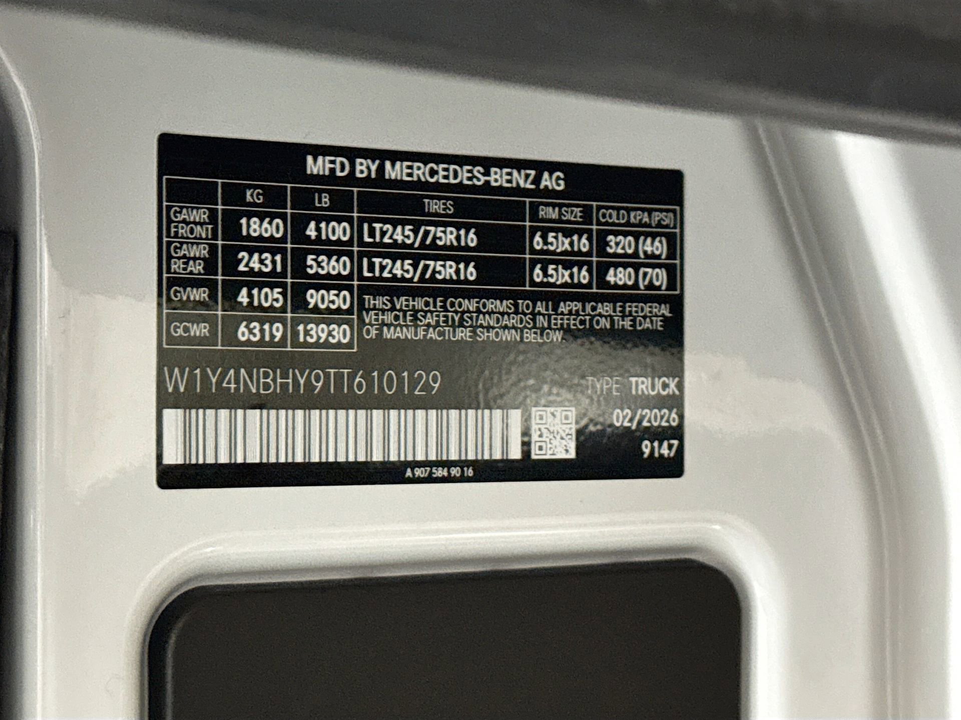 Used 2026 Mercedes-Benz Sprinter 2500 image 30